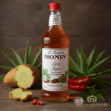 Monin Agave Spicy Sweetner Syrup 1LTR/33.81oz (4/Case)
