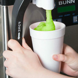Slush Puppie Lime Slushy Syrup 5:1 Concentrate 135 oz/4L - 4/Case (PALLET OF 48 CASES)