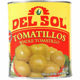 DEL SOL Del Sol Whole Tomatillos 2.83Kg/100oz Bulk Food Service - 6/Case 