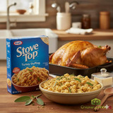 KRAFT Kraft Stove Top Turkey Stuffing 120g/4.23oz (12/Case)