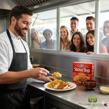 KRAFT Kraft Stove Top Turkey Stuffing 120g/4.23oz (12/Case)