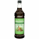  Monin Chai Tea Beverage Syrup 1L/33.81oz (4/Case) 