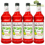  Monin Guava Beverage Syrup 1L/33.81oz (4/Case) 