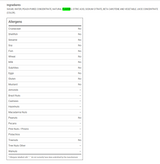 Monin Peach Puree 1L/33.81oz (4/Case)