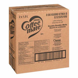 coffee mate Coffee Mate Whitener, Double Double-Mate 1.5L/3.17 LBS (2/Case)