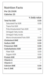 Monin Organic Agave Beverage Syrup 750ml/25.36oz (6/Case)