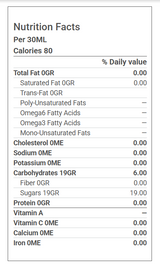 FAIRLEE Fairlee Simple Beverage Syrup 950ml/32.12oz (6/Case)