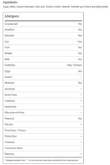 LYNCH Lynch Foods Neutral Slush Concentrate 5+1 Mix 4L/8.45 LBS (2/Case)