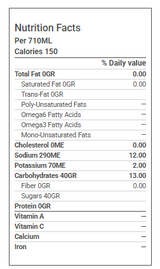 POWERADE Powerade Ion4 Orange Polyethylene Sports Drink 710ml/24 oz(12/Case)