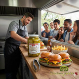 Gordon Choice GFS Hamburger Sliced Dill Pickles 4L/8.45Lbs