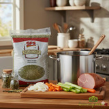 Gordon Choice GFS Dry Split Green Peas, Bag 10Kg/22 LBS