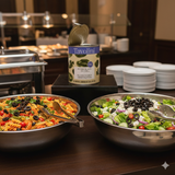 Tavolini Sliced Ripe Black Olives 2.84L/100oz - chicken pieces