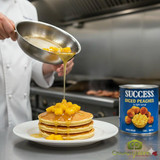 SUCCESS Success Diced Peaches Light Syrup 2.84L/100 oz