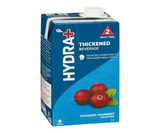 Hydra+ Cranberry Juice, IDDSI Level 2 Mildly Thick, Ready-to-Drink, 1L / 33.8 oz Carton — HYDRA+, Canada