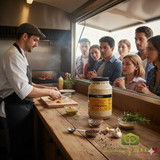 Clovis Whole Grain Mustard 130.56oz/8.16 LBS