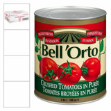  Bell 'Orto Crushed Tomatoes In Puree Bulk 2.84L | 6/CASE | 50 CASES PER PALLET-(Total 300 Units) 