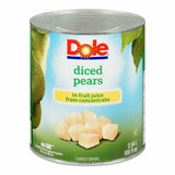 DOLE Dole Diced Pear In Juice Bulk 2.84L | 6/CASE | 50 CASES PER PALLET-(Total 300 Units) 