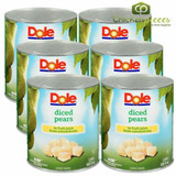 DOLE Dole Diced Pear In Juice Bulk 2.84L | 6/CASE | 50 CASES PER PALLET-(Total 300 Units) 