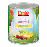 DOLE Dole Fruit Cocktail, In Juice Bulk 2.84L | 6/CASE | 50 CASES PER PALLET-(Total 300 Units) 