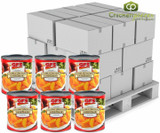  Gordon Choice GFS Sliced Peaches In Light Syrup Clingstone Bulk 2.84L | 6/CASE | 50 CASES PER PALLET-(Total 300 Units) 