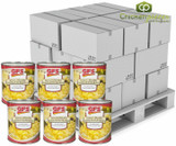  Gordon Choice GFS Pizza Cut Pineapples Light Syrup Bulk 2.84L | 6/CASE | 50 CASES PER PALLET-(Total 300 Units) 