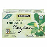 Bigelow Organic English Breakfast Tea Bulk 20Units | 6/CASE | 50 CASES PER PALLET-(Total 300 Units) - chicken pieces