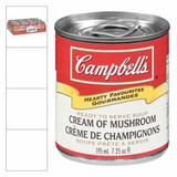 Campbell's Cream Of Mushroom Soup 195ml | 12/CASE | 50 CASES PER PALLET-(Total 600 Units) - chicken pieces