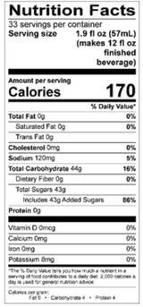 Twizzlers TWIZZLERS Freeze Strawberry Slushy Syrup 5:1 Concentrate 1.89L/64oz 