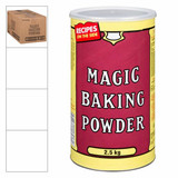 Kraft Magic Baking Powder Bulk 2.5Kg | 6/CASE | 50 CASES PER PALLET-(Total 300 Units) - chicken pieces