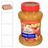 SUNRYPE Sunrype Regular Applesauce Bulk 625ml | 12/CASE | 50 CASES PER PALLET-(Total 600 units) 