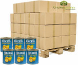 SUCCESS Success Apricot Halves, Light Syrup Can Bulk 2.84L | 6/CASE | 50 CASES PER PALLET-(Total 300 units) 