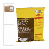  Trio 1 Step Turkey Gravy Mix Bulk 560 Grams | 8/CASE | 50 CASES PER PALLET-(Total 400 units) 