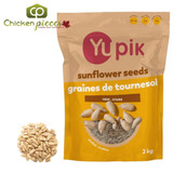  YUPIK Yupik Sunflower Seeds – Whole, Shelled Seeds, 2KG/4.4lb 