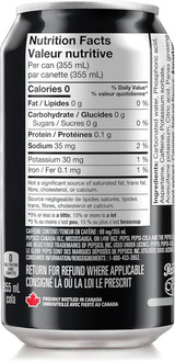 PEPSI Pepsi Zero Sugar â€“ Zero Calorie Cola | 355ml/Unit, 32 Unit/Case 