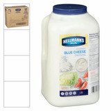  Hellmann's Chunky Blue Cheese Dressing Bulk 3.78 Liters | 2/CASE | 50 CASES PER PALLET-(Total 100 units) 