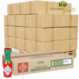 TABASCO Tabasco Hot Pepper Tabasco Sauce Bulk 3.7 ml | 144/CASE | 50 CASES PER PALLET-(Total 7200 units) 