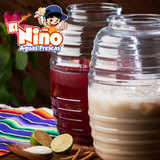  El Nino Aguas Frescas Pina Pineapple 7:1 Concentrate- 1.89L/64oz 
