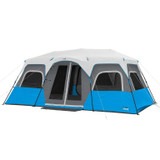  Core Equipment 3-Room Lighted Instant Cabin Tent - 12 Person 