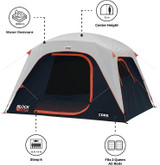  Core Equipment Blockout Dome Tent - 6-Person 