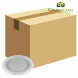  Dinex DXTT58 Translucent Disposable Lid with Straw Slot for Tumblers (1000/Case) 