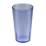  GET 6612-1-BL 12 oz. Blue Customizable SAN Plastic Pebbled Tumbler (72/Case) 