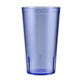  GET 6612-1-BL 12 oz. Blue Customizable SAN Plastic Pebbled Tumbler (72/Case) 