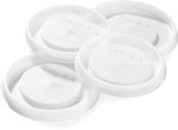 Carlisle 5212L30 Translucent Disposable Lid (1000/Case) - chicken pieces