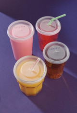 Carlisle 5212L30 Translucent Disposable Lid (1000/Case) - chicken pieces