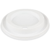  Dinex DX30008775 Turnbury White Disposable EZ Sip Lid (1000/Case) 