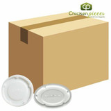  Dinex DX11968714 Translucent Disposable Tumbler Lid (1000/Case) 