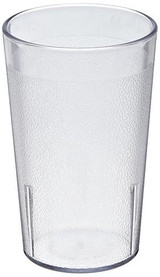  Cambro 950P152 Colorware 9.8 oz. Clear Customizable SAN Plastic Tumbler (72/Case) 