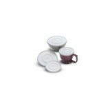  Dinex DX9000B7000 Translucent Disposable High-Temp Lid (1000/Case) 