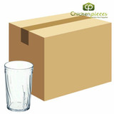  Dinex DX4GC807 Swirl 8 oz. Clear SAN Plastic Tumbler  (72/Case) 