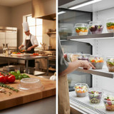 Cambro CLSRB5152 Clear Dome Lid (1000/Case)